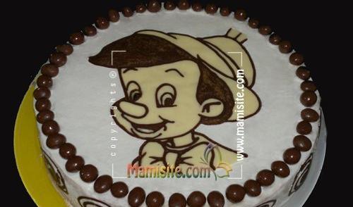 عکس کیک پینوکیو