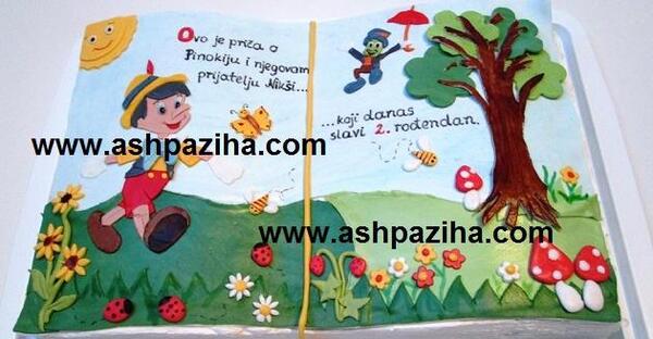 عکس کیک پینوکیو