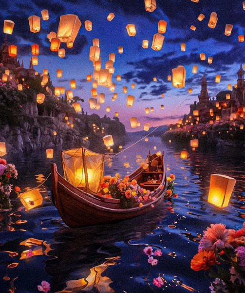 عکس گل راپونزل