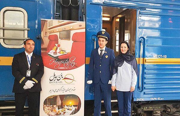 عکس قطار بن ریل