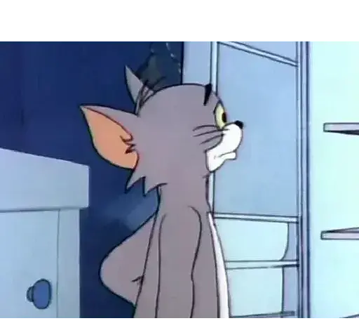 عکس تام و جری با سیگار