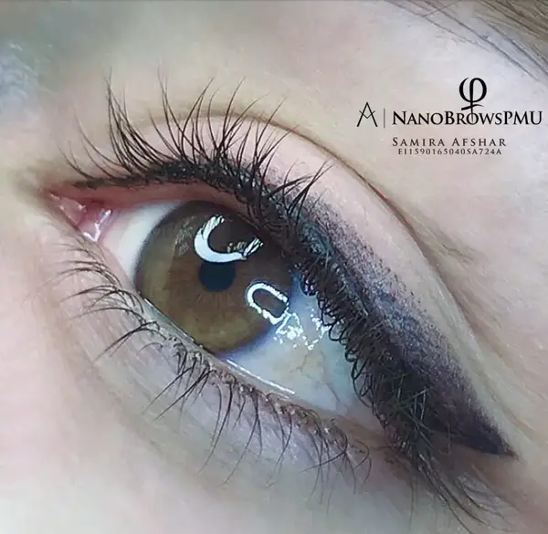 عکس چشم بن مژه