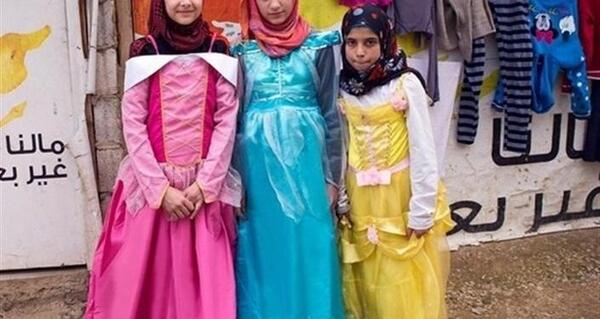 عکس سیندرلا صورتی