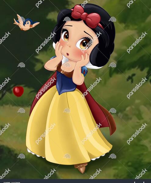 عکس خنگول سفید برفی