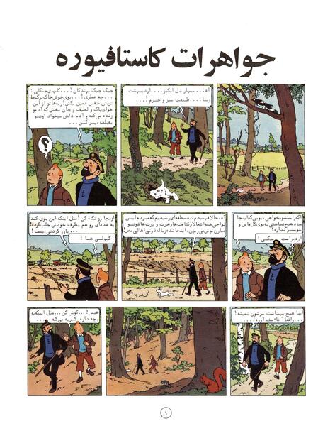عکس کتاب های تن تن