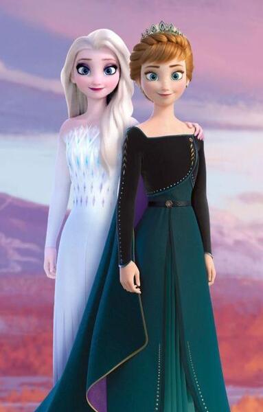 عکس السا تنها