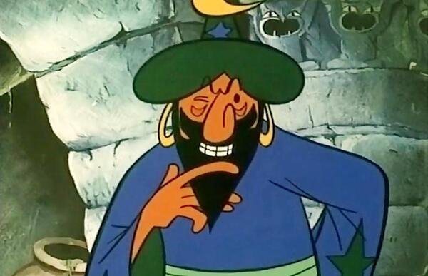 عکس سندباد و غول چراغ جادو