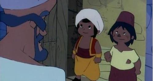 عکس سندباد و غول چراغ جادو