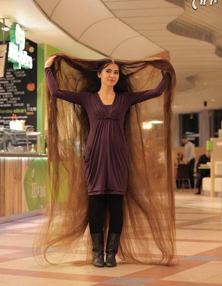 عکس موهای راپونزل واقعی