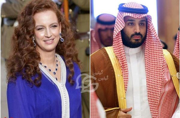 عکس همسر بن سلمان