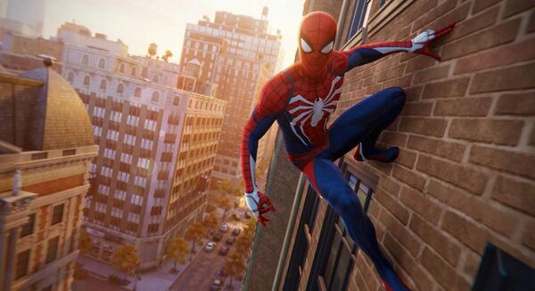 عکس مرد عنکبوتی قرمز و آبی