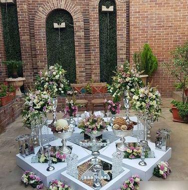 عکس سفره قند ساب عقد