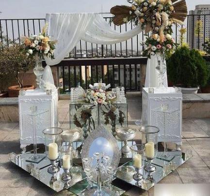 عکس سفره قند ساب عقد