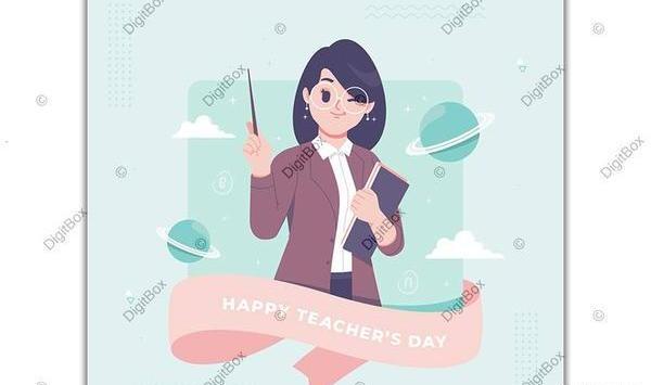 عکس کارتونی تبریک روز معلم