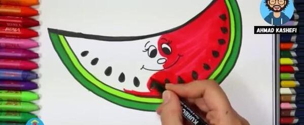 عکس نقاشی انار