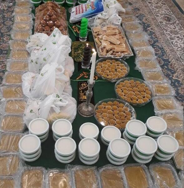 عکس سفره ختم انعام