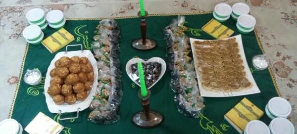 عکس سفره ختم انعام