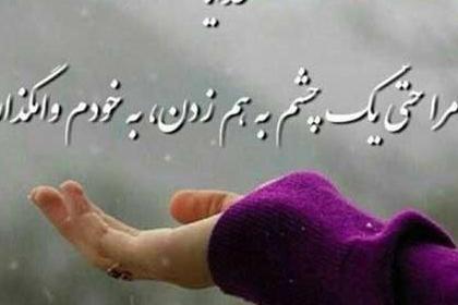 عکس نوشته خدا تورو بهم داد