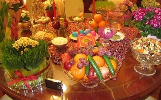 عکس طرح سفره هفت سین