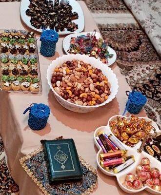 عکس سفره ی عید فطر