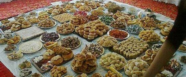 عکس سفره ی عید فطر