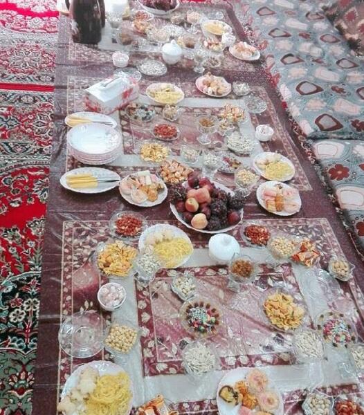 عکس سفره ی عید فطر