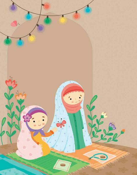 عکس عید فطر کارتونی