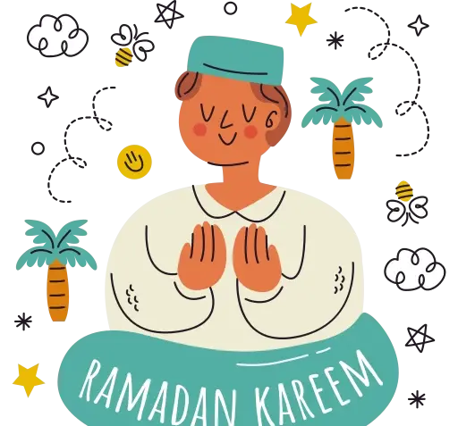 عکس عید فطر کارتونی