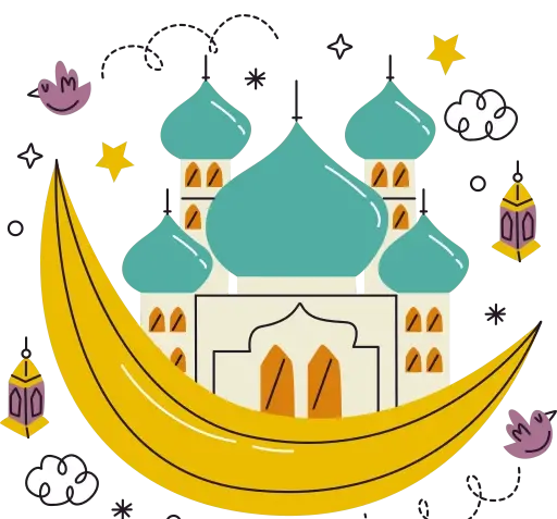 عکس عید فطر کارتونی