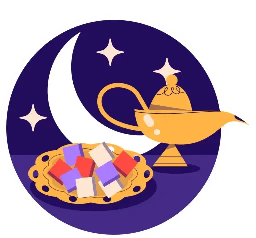 عکس عید فطر کارتونی