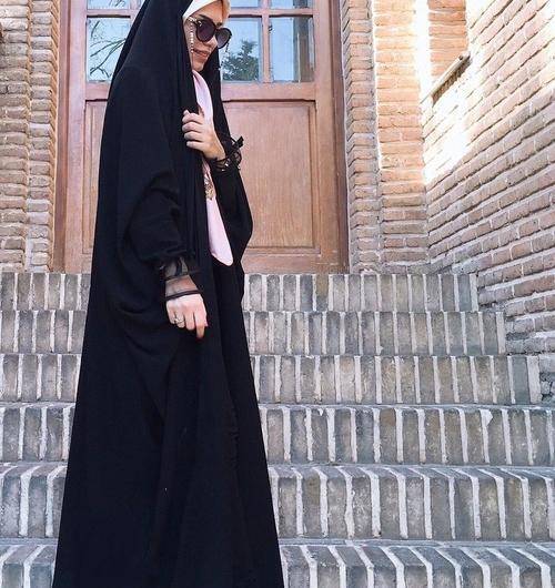 عکس مانتو چادری