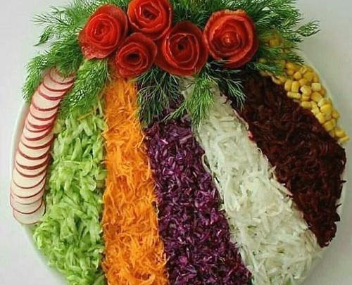 عکس دیزاین سالاد فصل