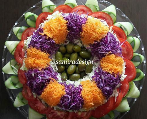عکس دیزاین سالاد فصل