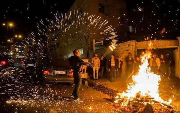 عکس تبریک چهارشنبه سوری به خواهر