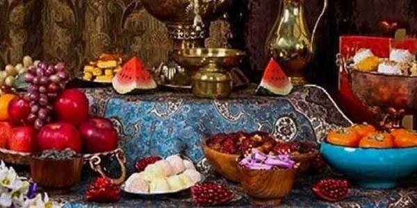 عکس سفره یلدا سنتی