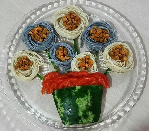 عکس سفره ارایی و تزیین غذا