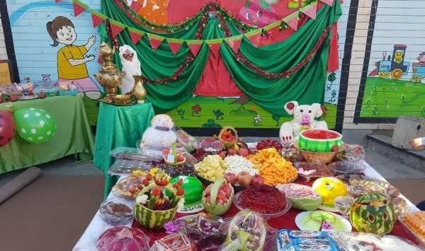 عکس سفره یلدا ساده و شیک