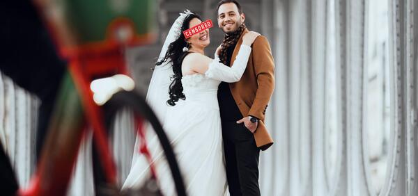 عکس عروسی پاریس