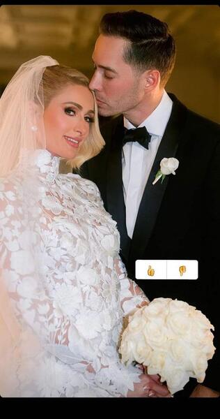 عکس عروسی پاریس