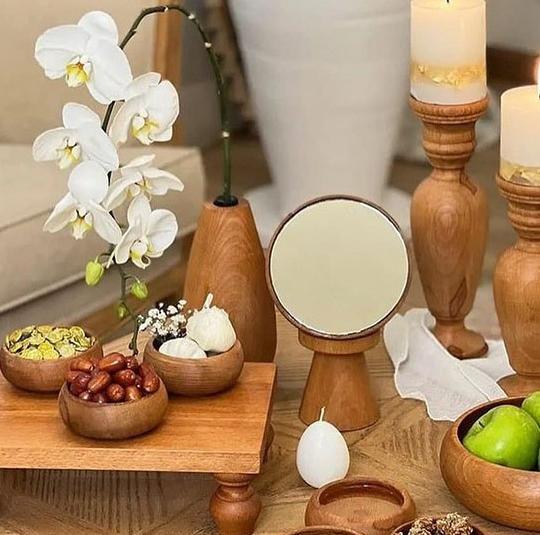 عکس تزیین ظروف سفره هفت سین