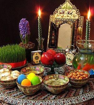 عکس تزیین ظروف سفره هفت سین