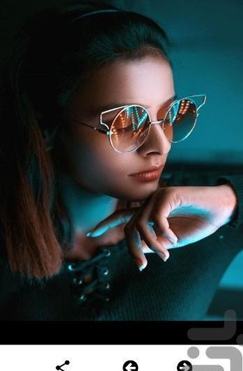 عکس فیک دختر دارک