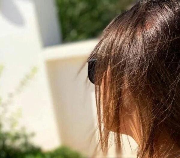 عکس فیک دخترانه نیم رخ