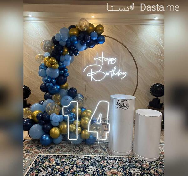 عکس بادکنک آرایی پسرانه