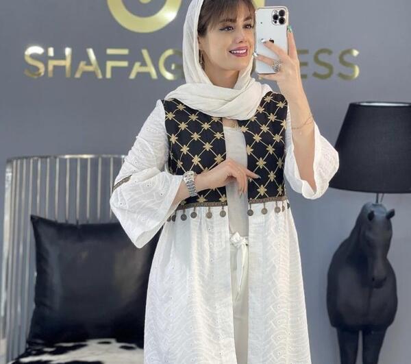 عکس مانتو خامه دوزی