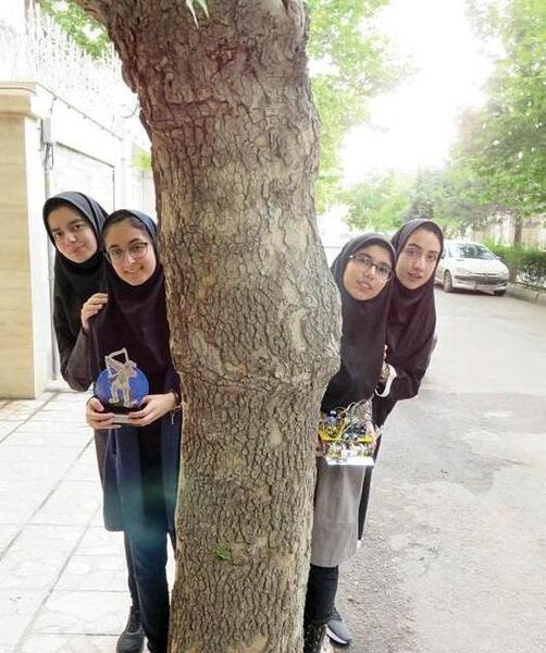 عکس فیک دخترانه مدرسه