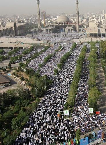 عکس قنوت نماز عید فطر