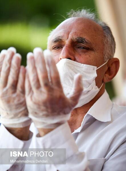 عکس قنوت نماز عید فطر