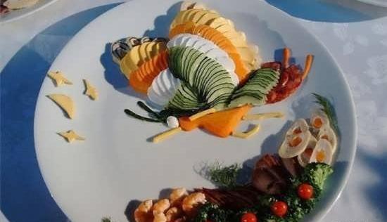 عکس دیزاین بشقاب غذا
