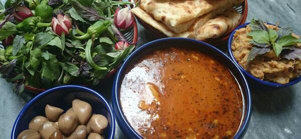 عکس سفره بی بی سه شنبه